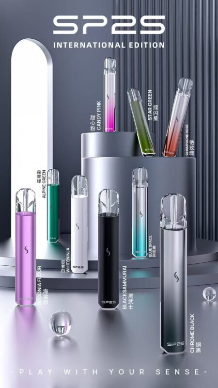 SP2S電子菸系列產品全解析：從主機到一次性選擇指南