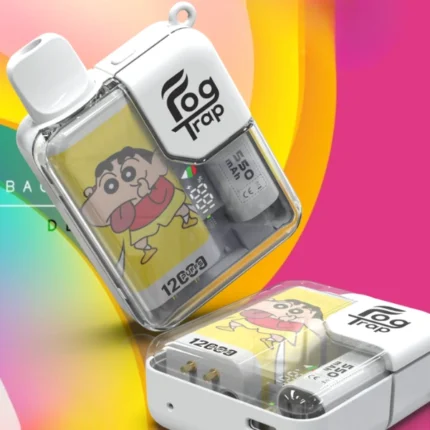 Fogtrap拉布布|蠟筆小新聯名款12000口抛棄式電子煙